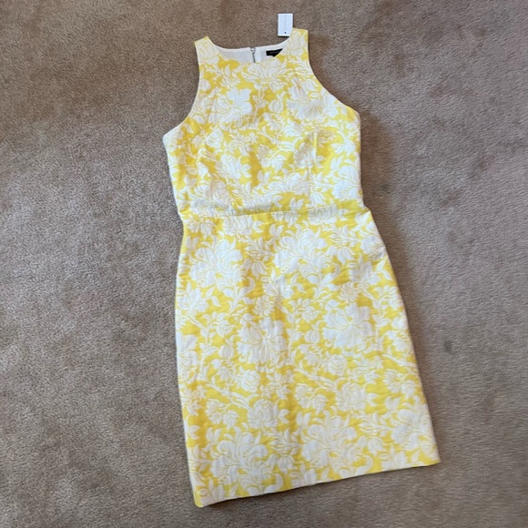 Ann Taylor Yellow Floral Dress - Picture 2 of 10